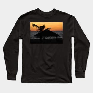 Coucher de soleil plage de Birmanie Long Sleeve T-Shirt